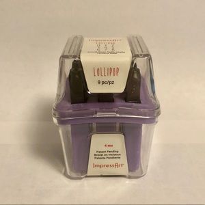 ImpressArt metal number stamp set - Lollipop font